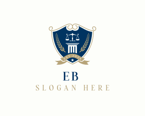 Education - Law Firm Graduate School logo design