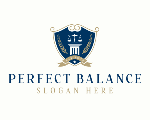 Law Firm Graduate School logo design