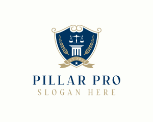 Law Firm Graduate School logo design