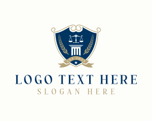 Institute - Law Firm Graduate School logo design