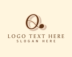 Diy - Retro Startup Company Letter Q logo design