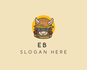 Beef Burger Restaurant Logo