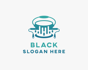 Acrylic - Acrylic Paint Bucket Renovation logo design