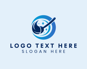 Make Over - Broom Clean Housekeeping logo design