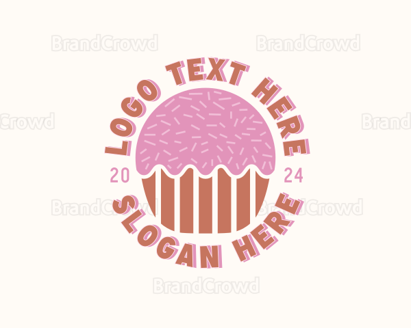 Pastry Dessert Cupcake Logo