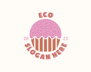 Pastry Dessert Cupcake Logo