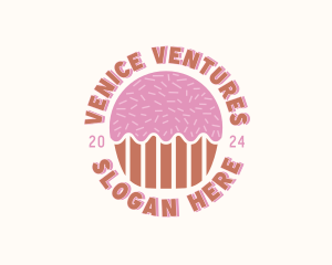 Pastry Dessert Cupcake Logo