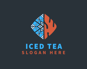 Ice Fire Thermal logo design