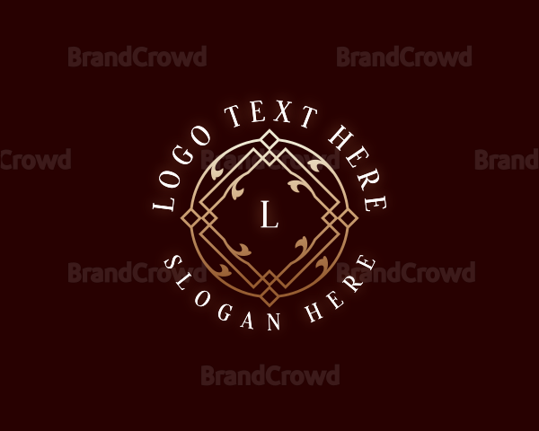 Luxury Geometric Furniture Logo