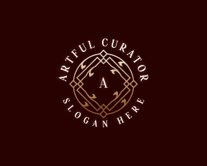 Luxury Geometric Furniture logo design