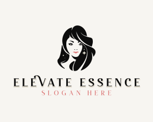 Makeup Blogger - Woman Hair Salon logo design
