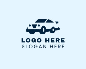 Restoration - Modern Sedan Car logo design
