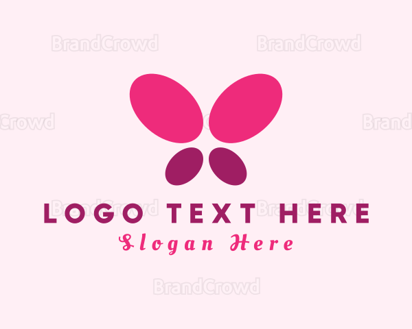 Minimalist Modern Butterfly Logo