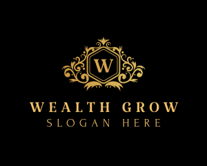 Royalty Wreath Boutique logo design