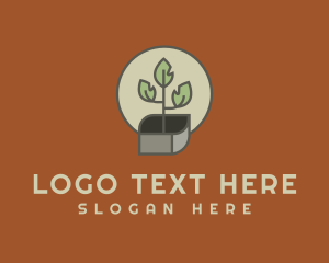 Planter - Vintage Planter Box logo design