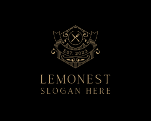 Luxury Fine Dining Restaurant Logo