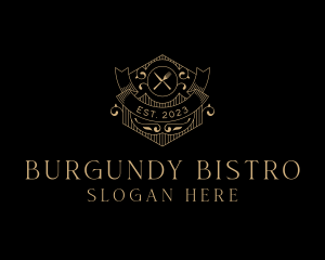 Luxury Fine Dining Restaurant logo design