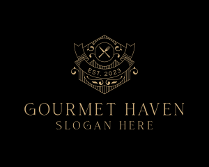 Fine Dining - Luxury Fine Dining Restaurant logo design