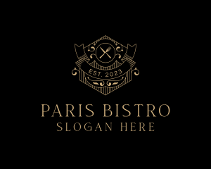 Luxury Fine Dining Restaurant logo design