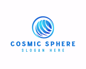 Sphere - Global Sphere Tech logo design