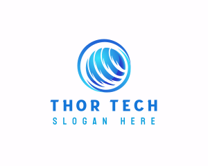 Global Sphere Tech logo design