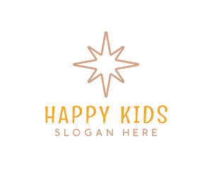 Comic Star Kindergarten logo design