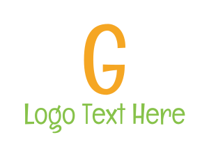 Letter G - Comic Letter G logo design