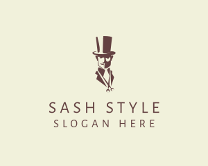 Gentleman Barber Styling logo design