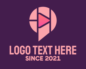 Message - Video Chat App logo design