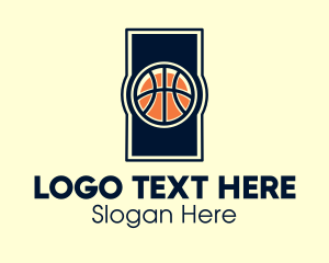 Sports Trainer - Basketball Sports Ball logo design
