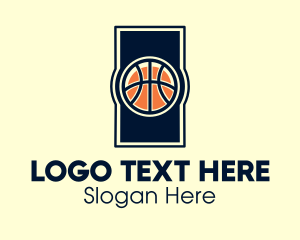 Basketball Sports Ball Logo