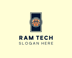 Basketball Sports Ball logo design