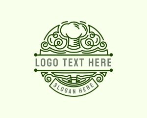 Buffet - Chef Toque Restaurant logo design