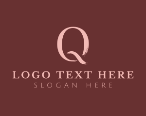 Stylist - Beauty Letter Q logo design