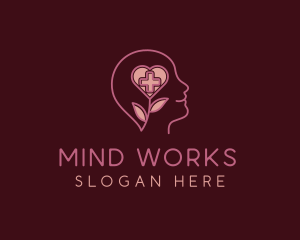 Mental Health Wellness Therapy logo design