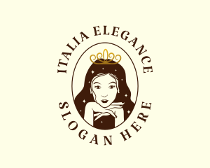 Elegant Beauty Queen logo design