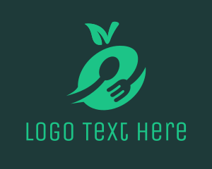 Green Fork - Green Food logo design