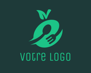 Snack - Green Food logo design