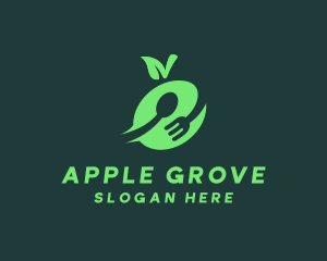 Green Food logo design