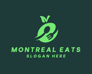 Green Food logo design