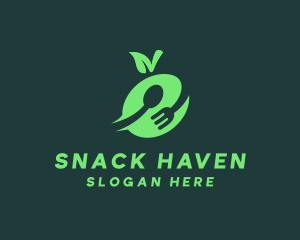 Green Food logo design