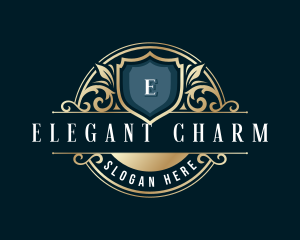 Elegant Crest Boutique logo design