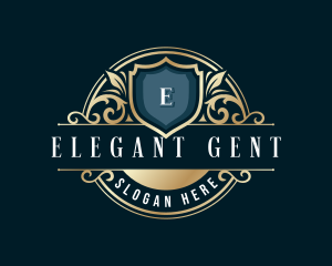 Elegant Crest Boutique logo design