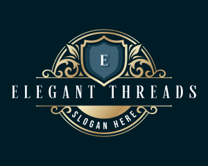 Elegant Crest Boutique logo design