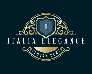 Elegant Crest Boutique logo design