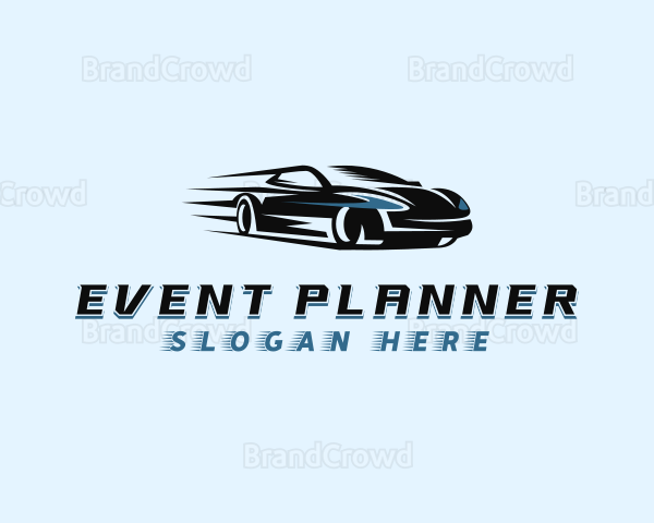 Fast Sports Car Logo