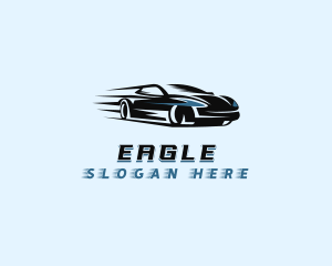 Racer - Fast Sports Car logo design