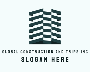 Building - Structure Building Property logo design