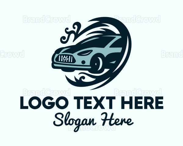 Automobile Car Wash Logo