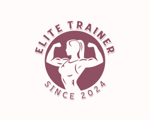 Gym Woman Fitness logo design